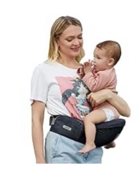 Medoboo Ergonomic Hip Seat Carrier For Babies Toddlers Navy Blue